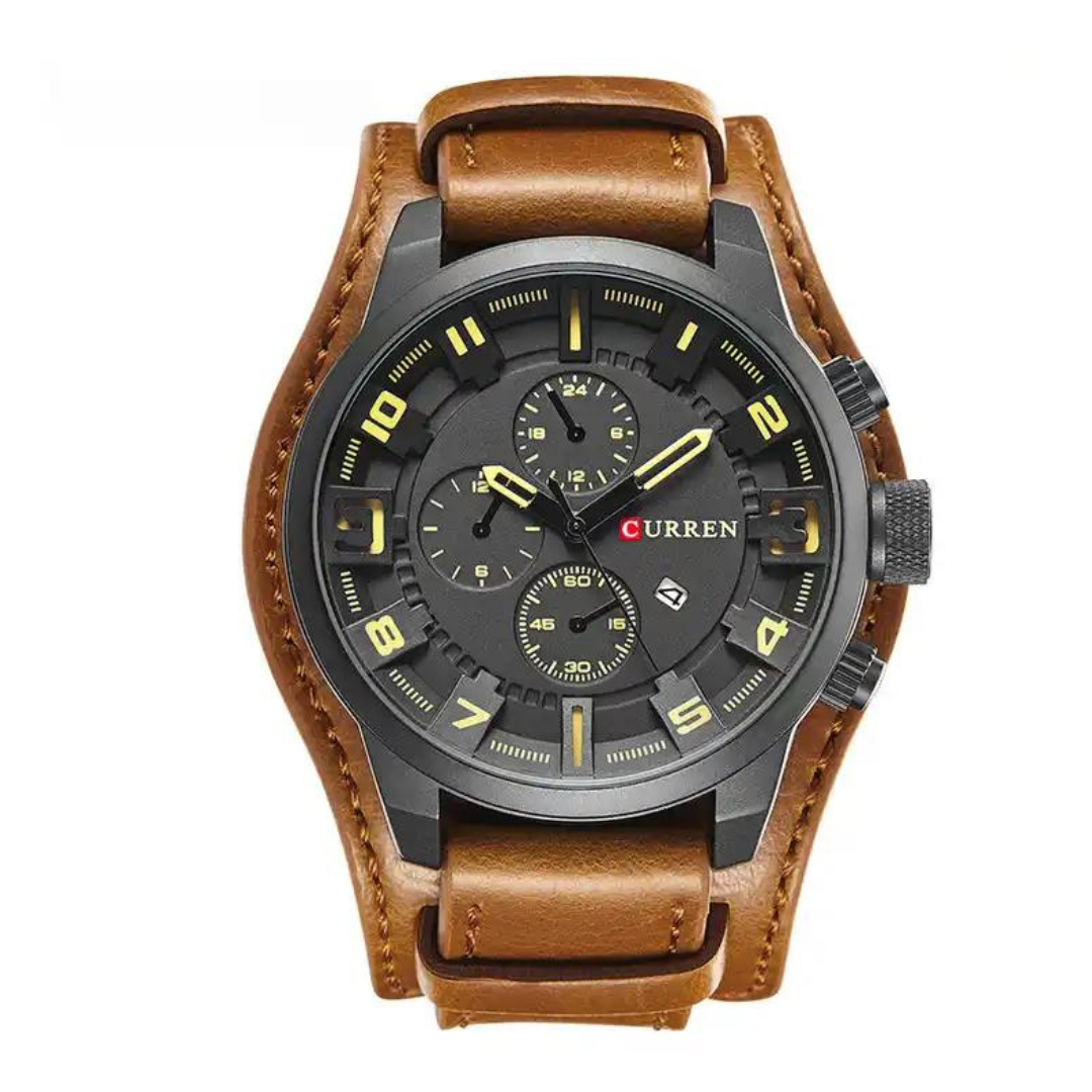 RELOJ PARA HOMBRE CURREN PULSO CUERO-8225