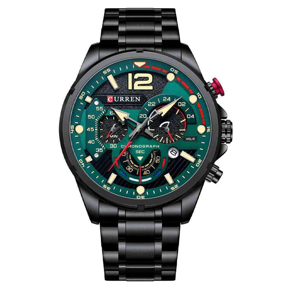 RELOJ PARA HOMBRE CURREN PULSO ACERO INOXIDABLE-8395