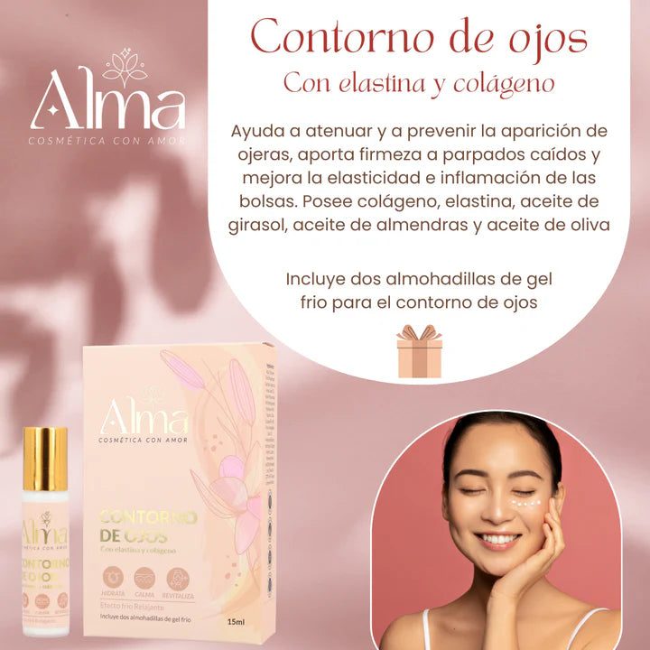 SÉRUM ANTI EDAD ALMA  + CONTORNO DE OJOS