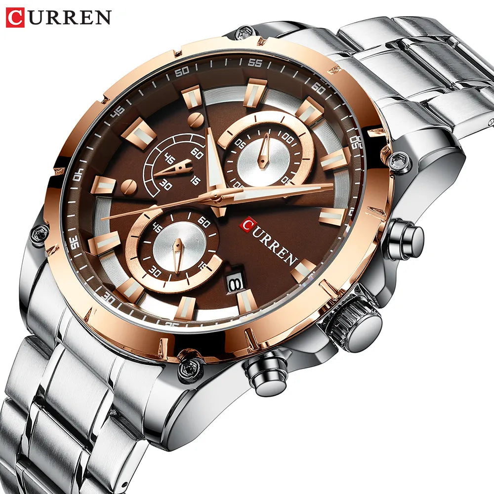 RELOJ PARA HOMBRE CURREN ACERO INOXIDABLE-8360