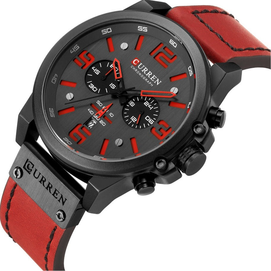 RELOJ PARA HOMBRE CURREN PULSO CUERO-8314