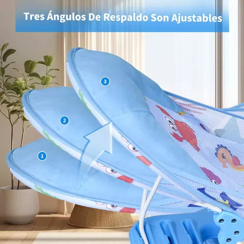 BAÑADOR SILLA BEBÉ PLEGABLE