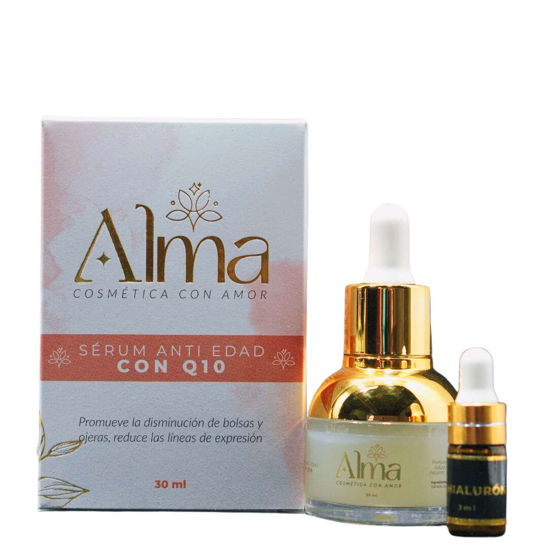 SÉRUM ANTI EDAD ALMA  + CONTORNO DE OJOS