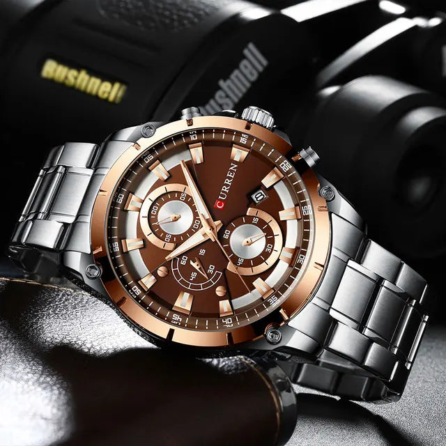 RELOJ PARA HOMBRE CURREN ACERO INOXIDABLE-8360