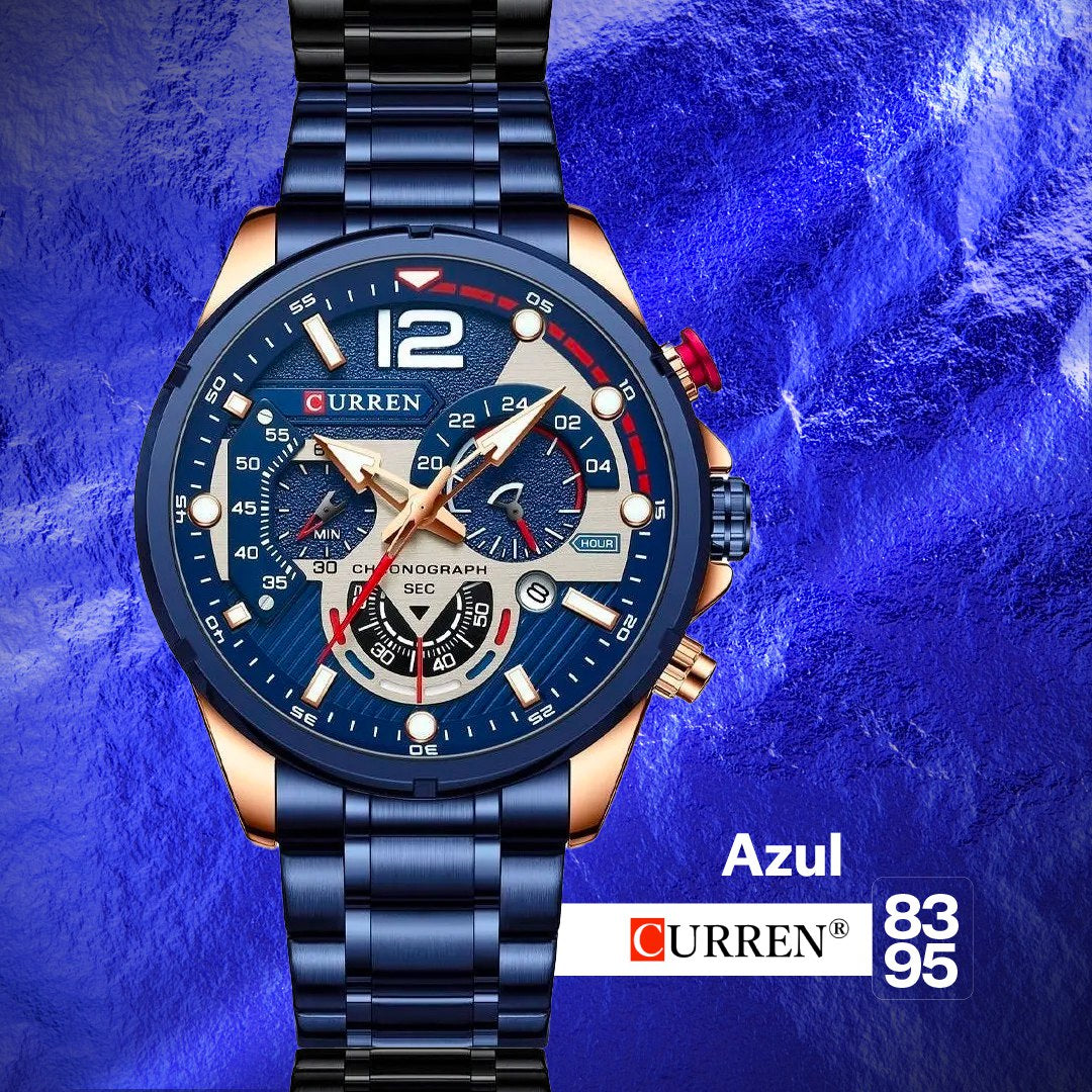 RELOJ PARA HOMBRE CURREN PULSO ACERO INOXIDABLE-8395