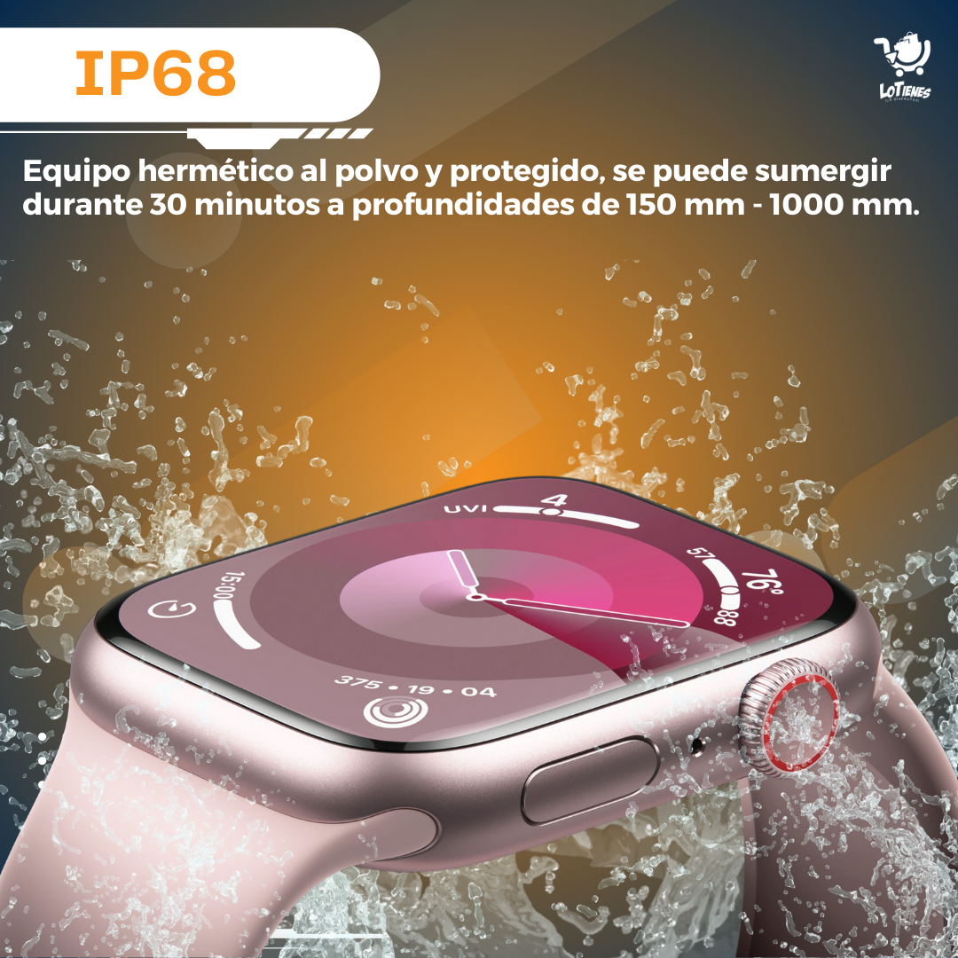 SMART WATCH PRO SERIE 9 SUMERGIBLE