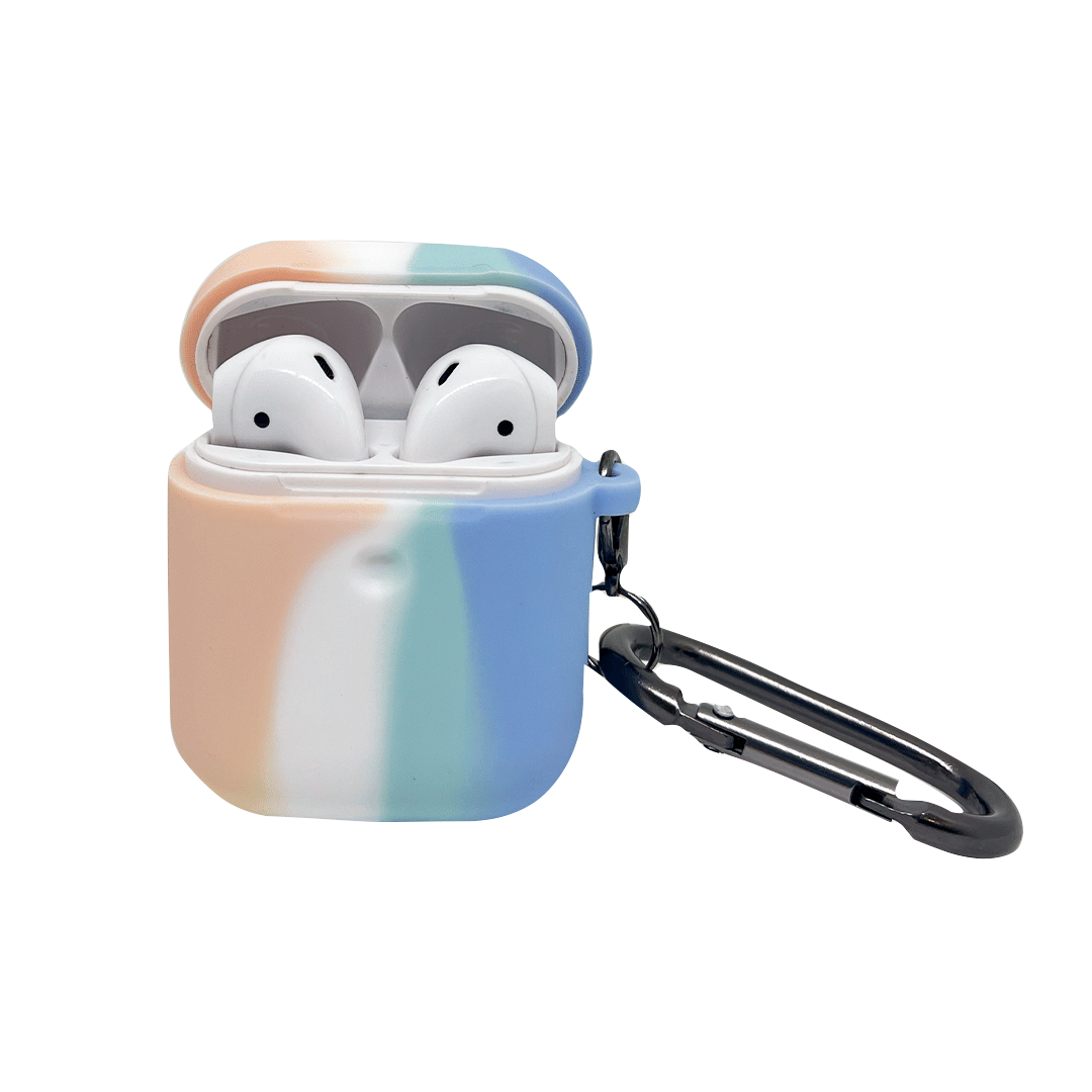 FORRO PROTECTOR AIRPODS 1 Y 2 GENERACIÓN MULTICOLOR