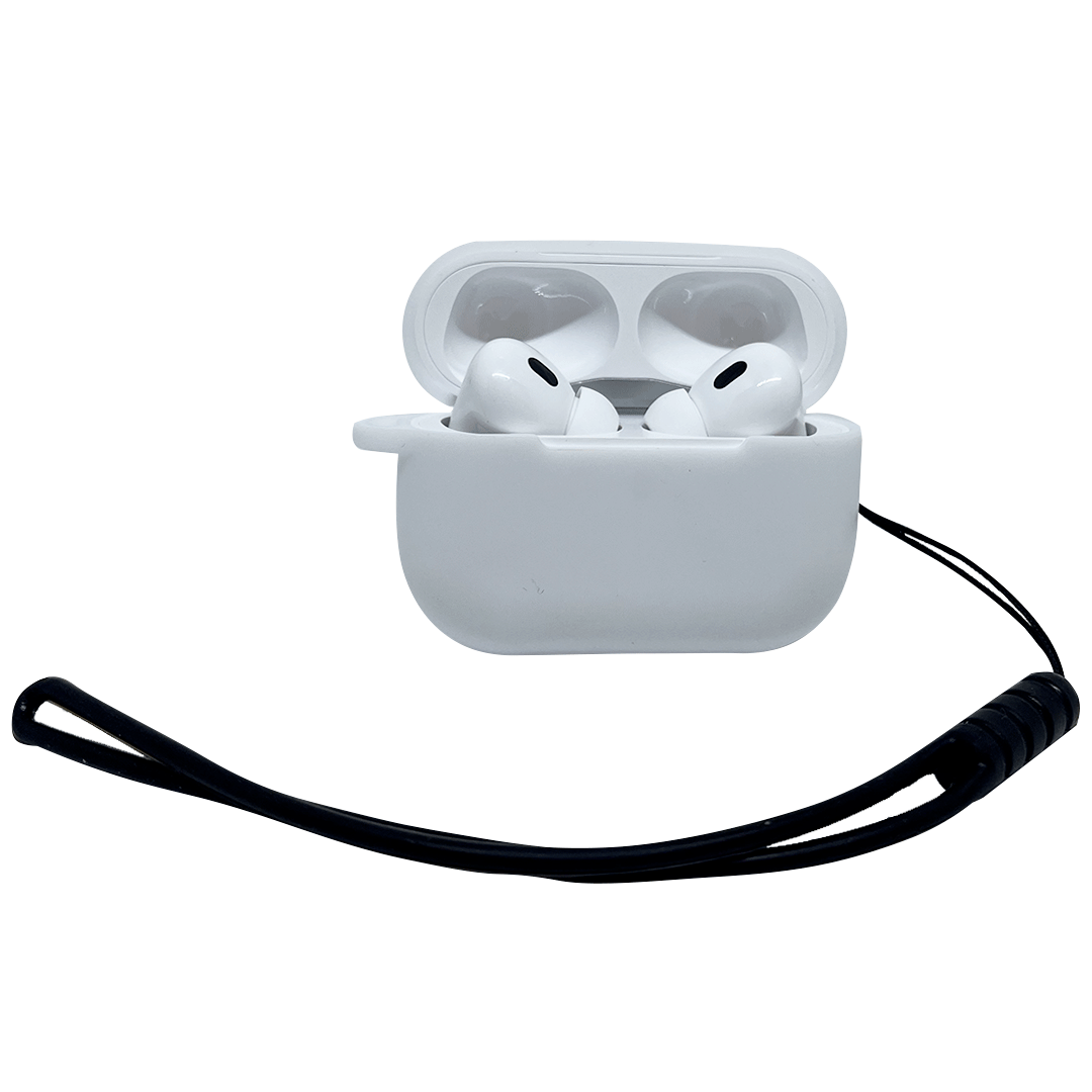 FORRO PROTECTOR CON LAZO PARA AIRPODS PRO 2 GEN