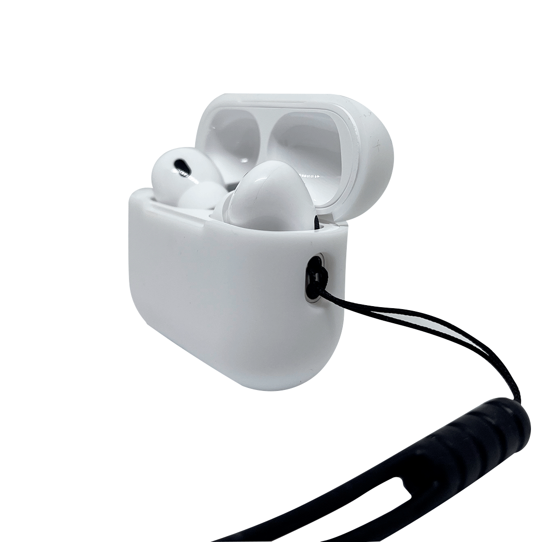 FORRO PROTECTOR CON LAZO PARA AIRPODS PRO 2 GEN