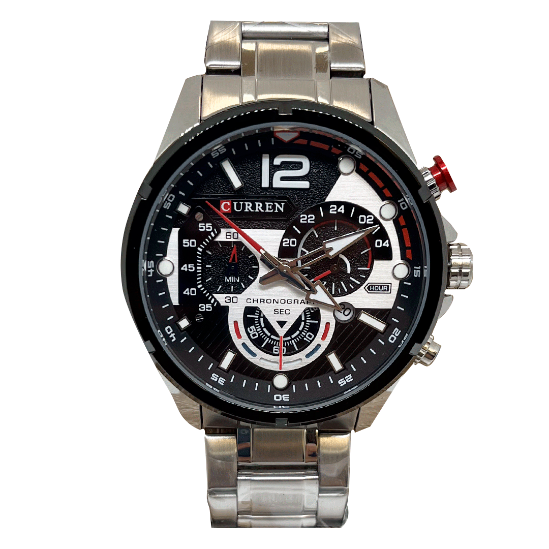 RELOJ PARA HOMBRE CURREN PULSO ACERO INOXIDABLE-8395