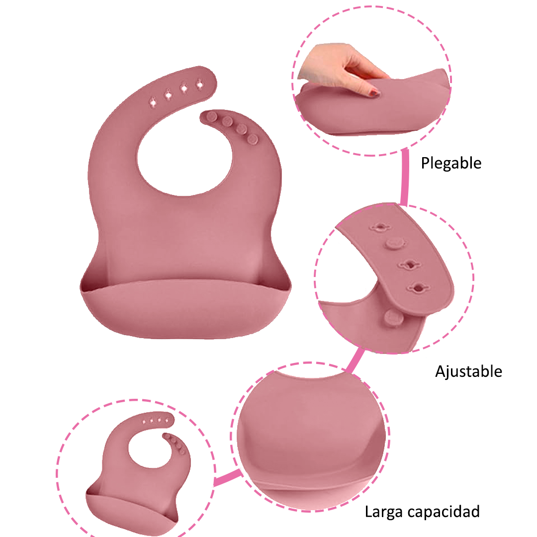 SET DE ALIMENTACIÓN PARA BEBÉS 7 PIEZAS