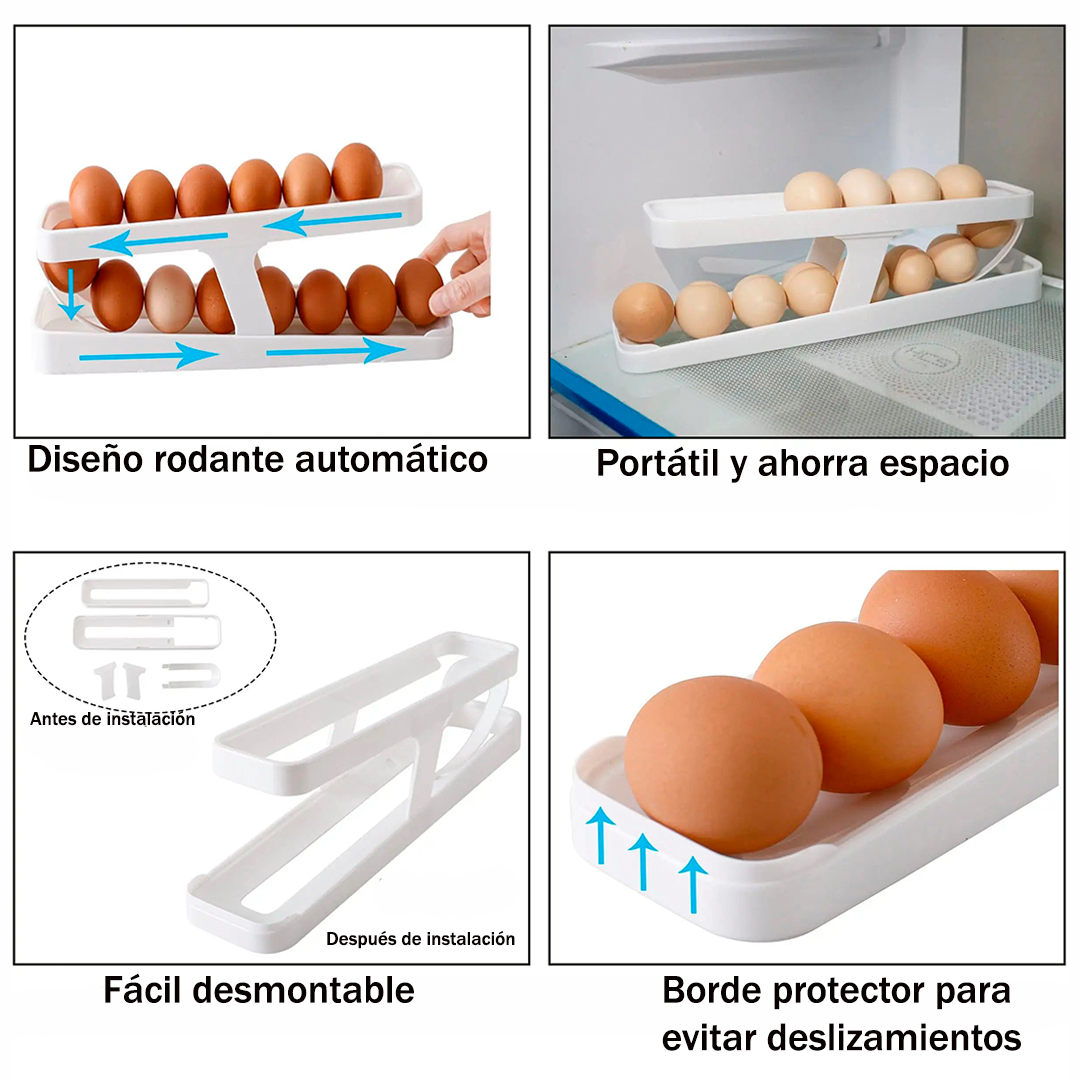 DISPENSADOR DE HUEVOS ORGANIZADOR