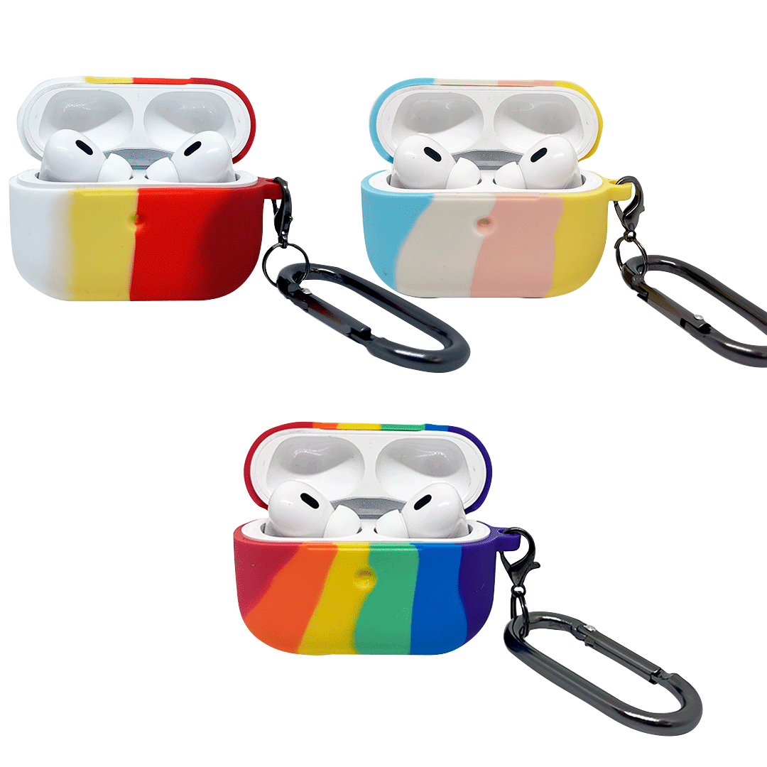 FORRO PROTECTOR AIRPODS PRO MULTICOLOR