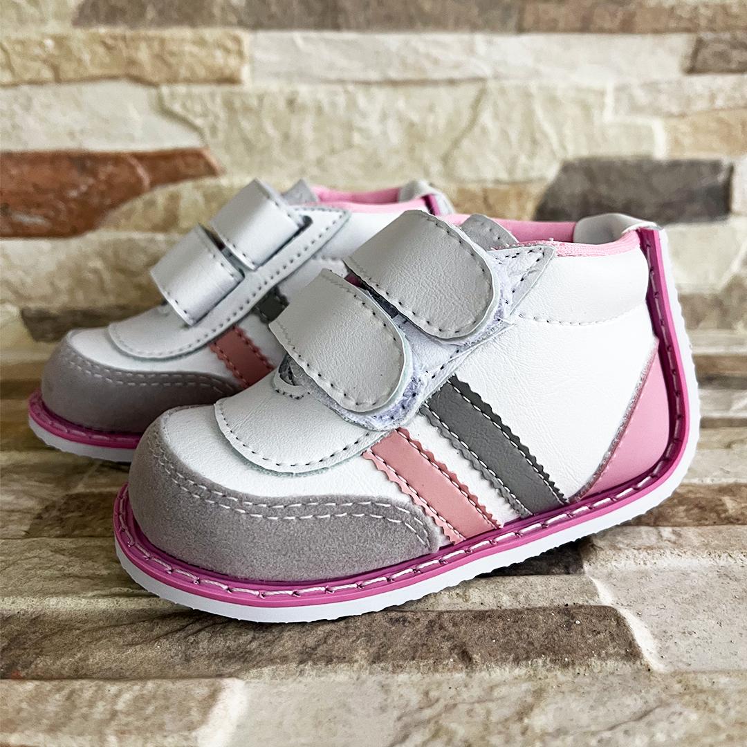 TENIS VELCRO SPORT ROSADO