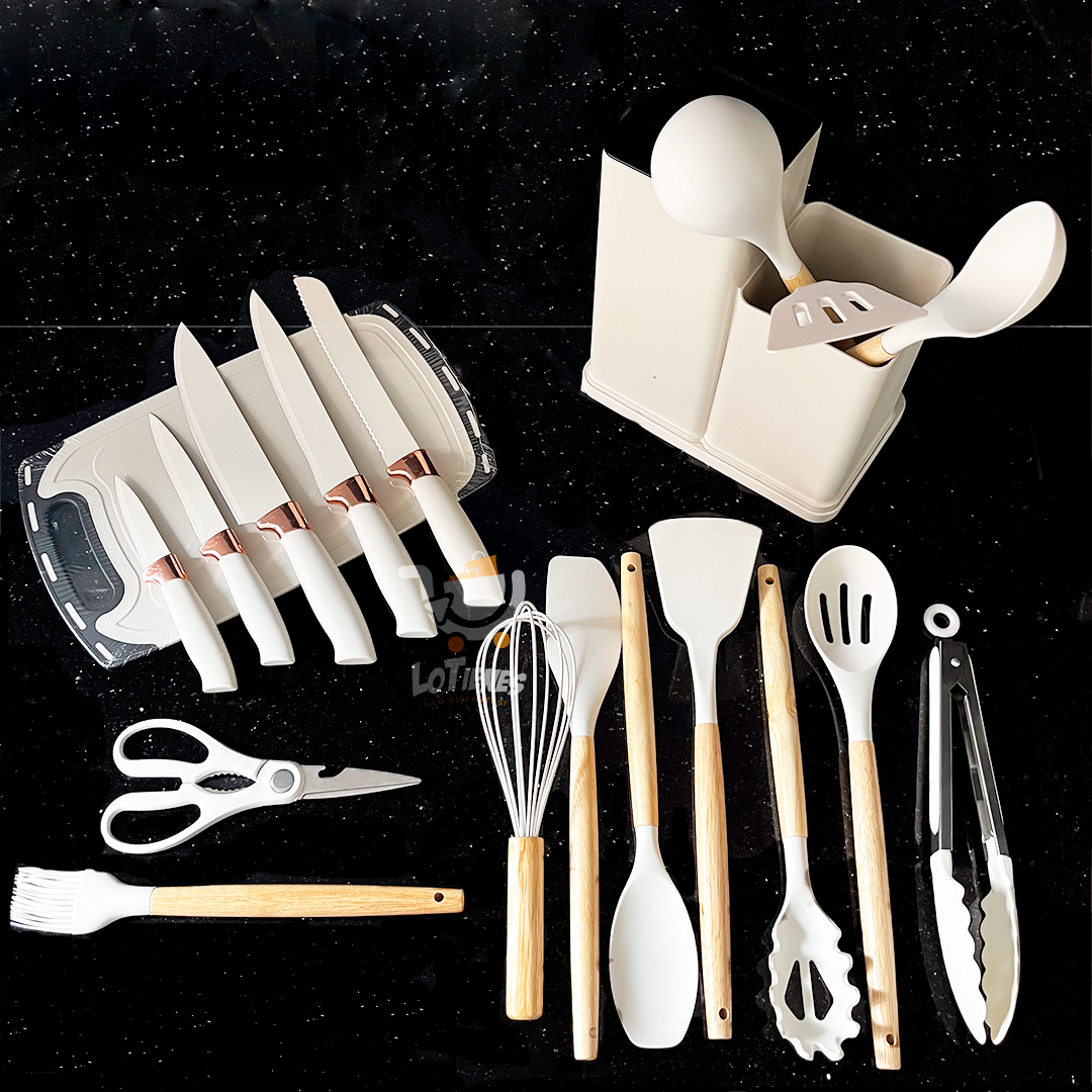 SET UTENSILIOS DE COCINA