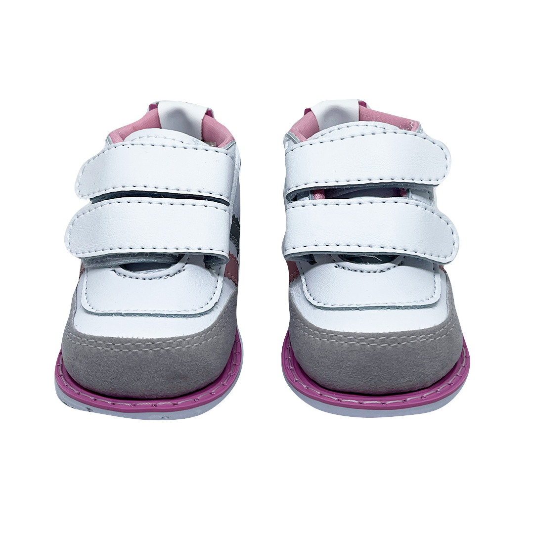 TENIS VELCRO SPORT ROSADO