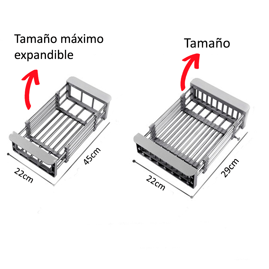 ESCURRIDOR PLATOS AJUSTABLE