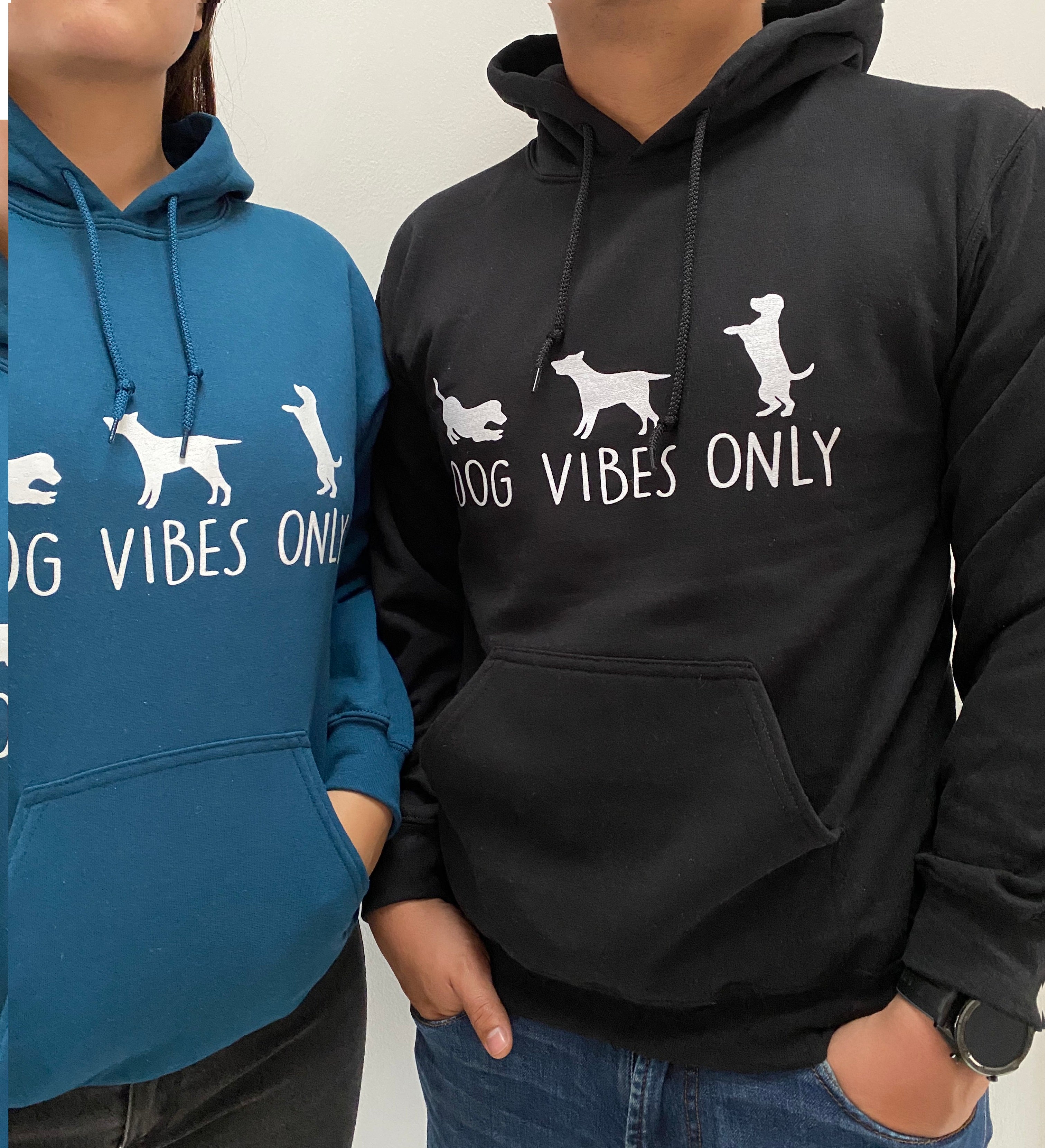 BUZO HODDIE LE ROI DOG VIBES ONLY