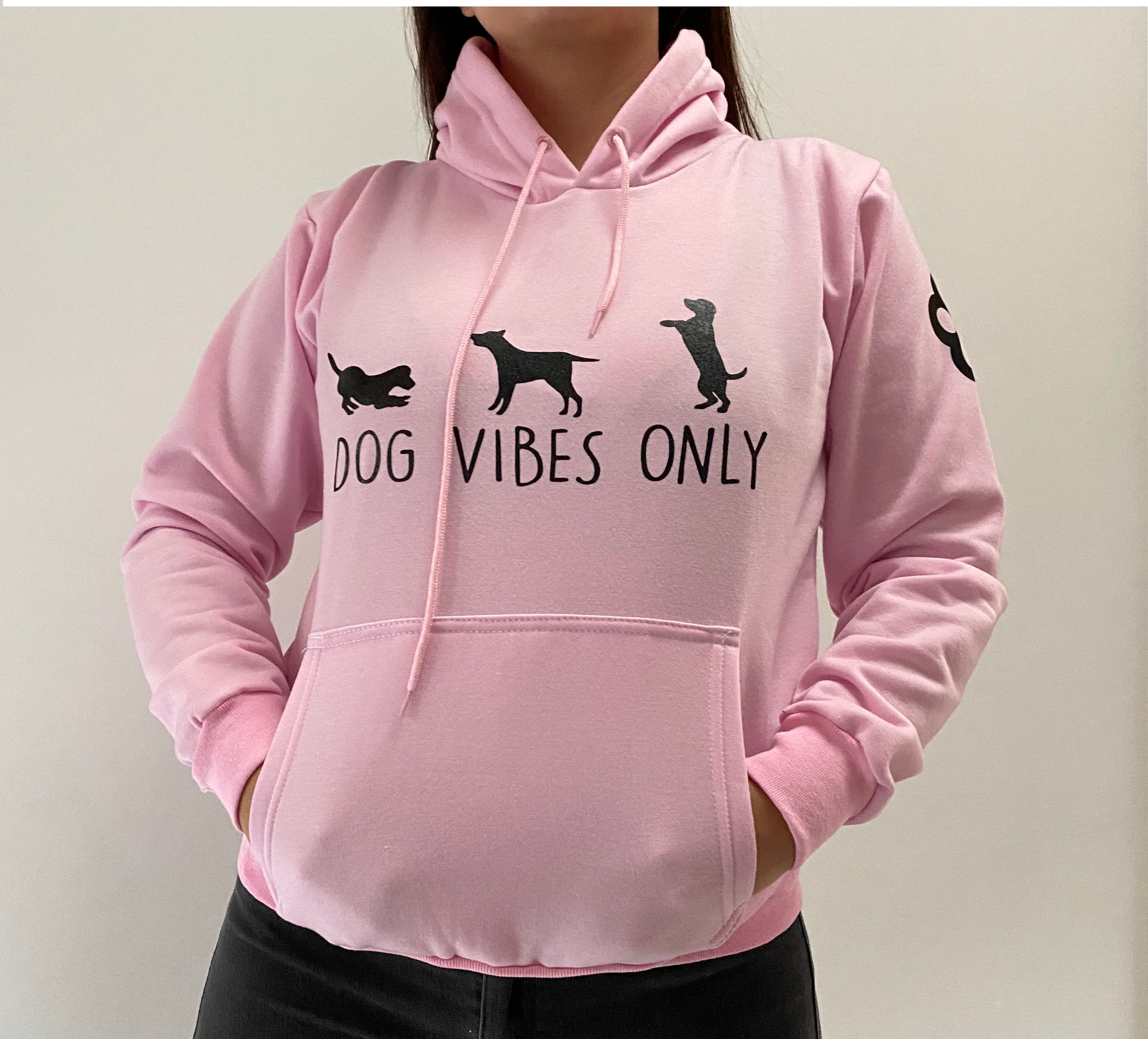 BUZO HODDIE LE ROI DOG VIBES ONLY