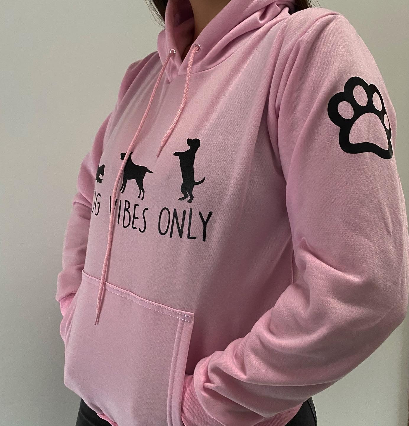 BUZO HODDIE LE ROI DOG VIBES ONLY