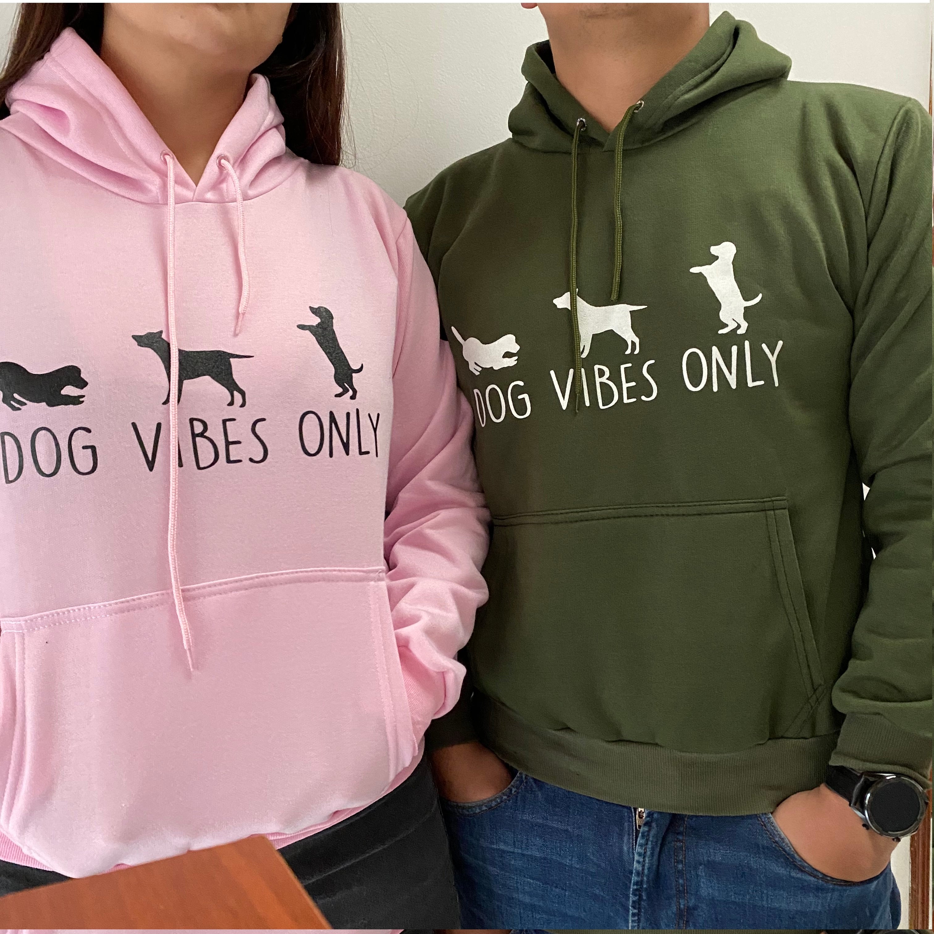 BUZO HODDIE LE ROI DOG VIBES ONLY