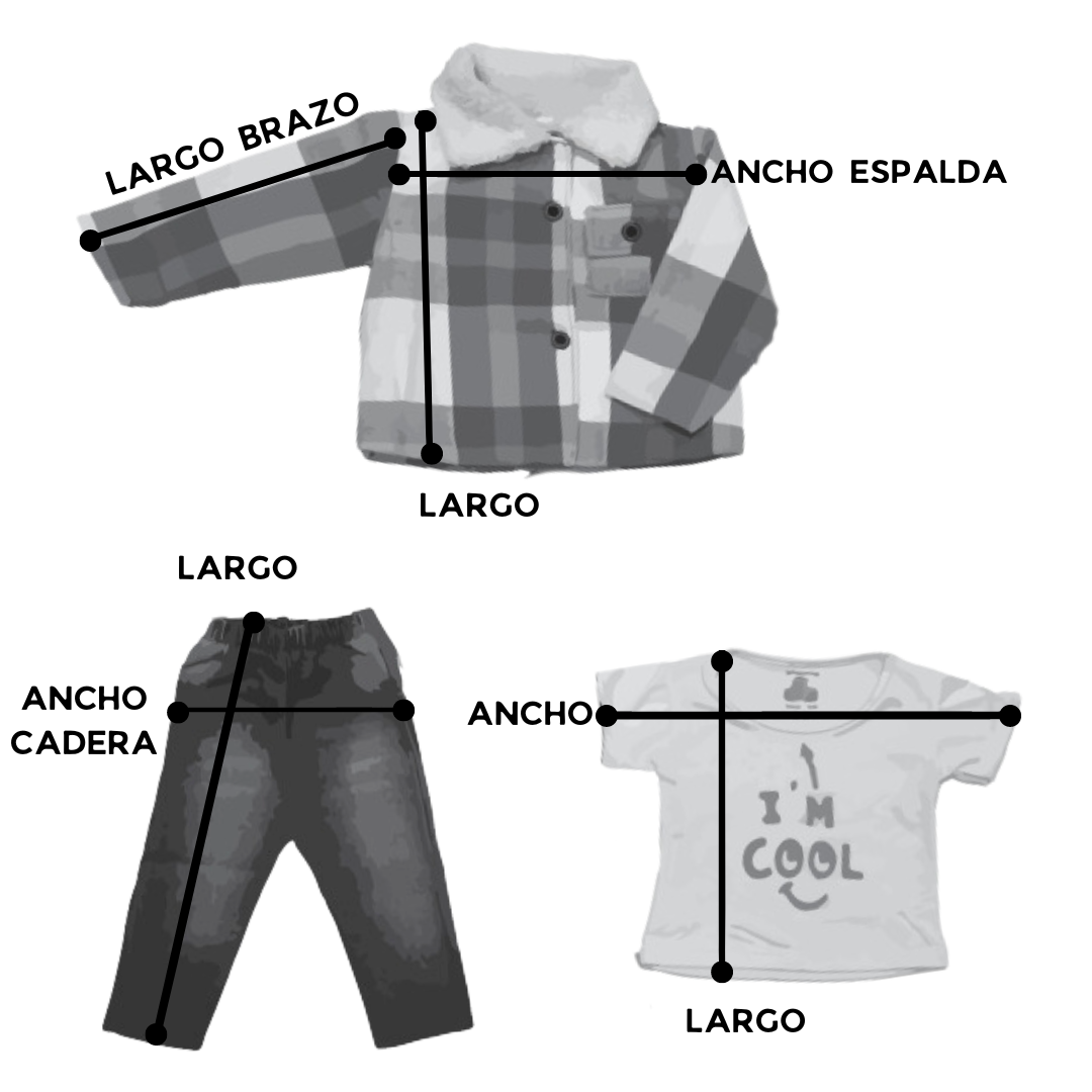 CONJUNTO TRES PIEZAS LEÑADOR UNISEX