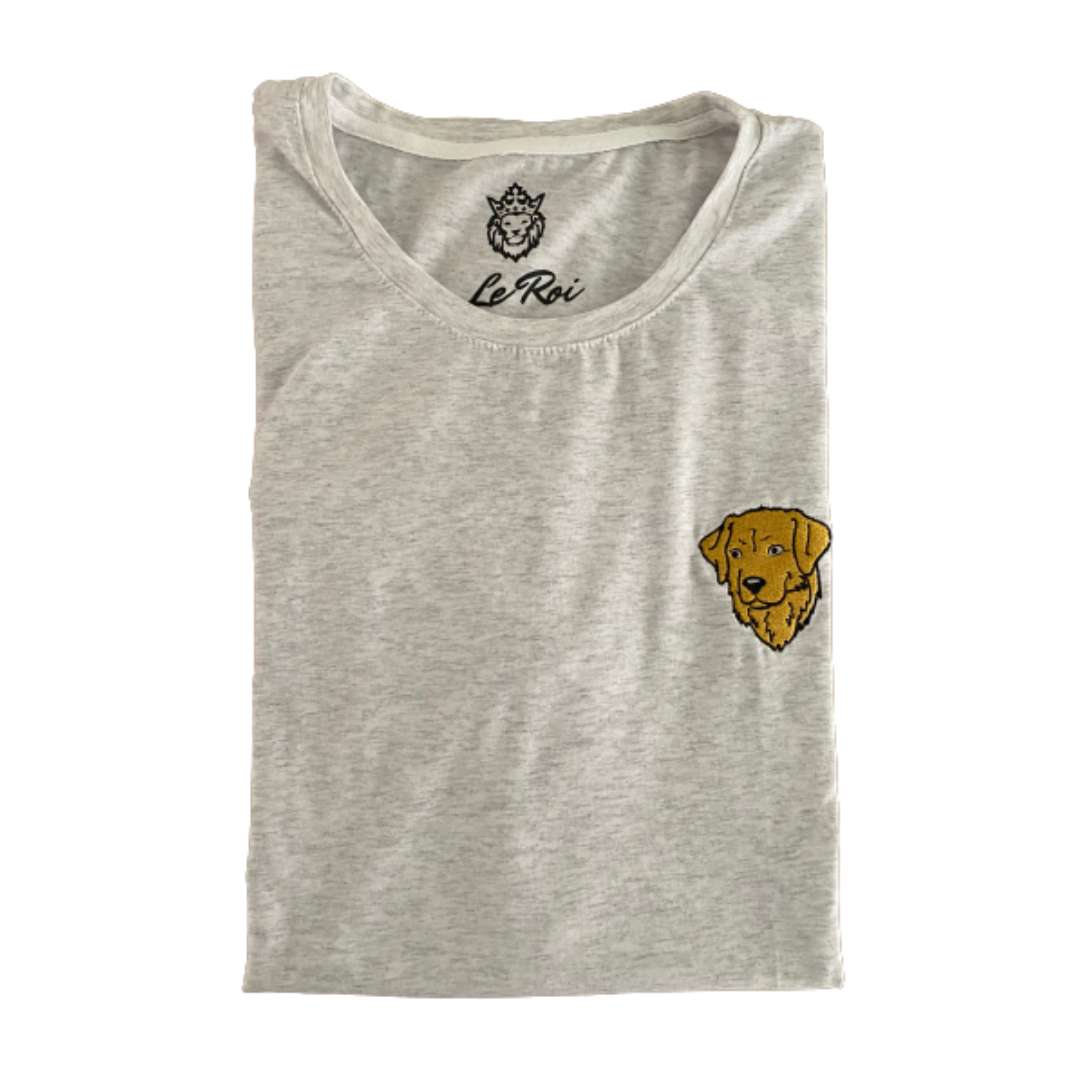 CAMISETA GOLDEN RETRIEVER LE ROI