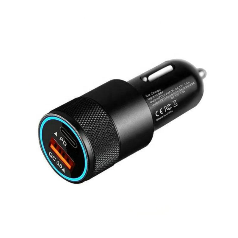 CARGADOR VEHICULAR PD USB C