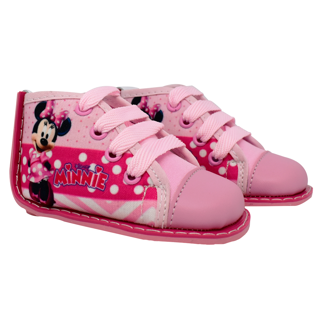 ZAPATO BOTA NO TUERCE ESTAMPADO MINNIE