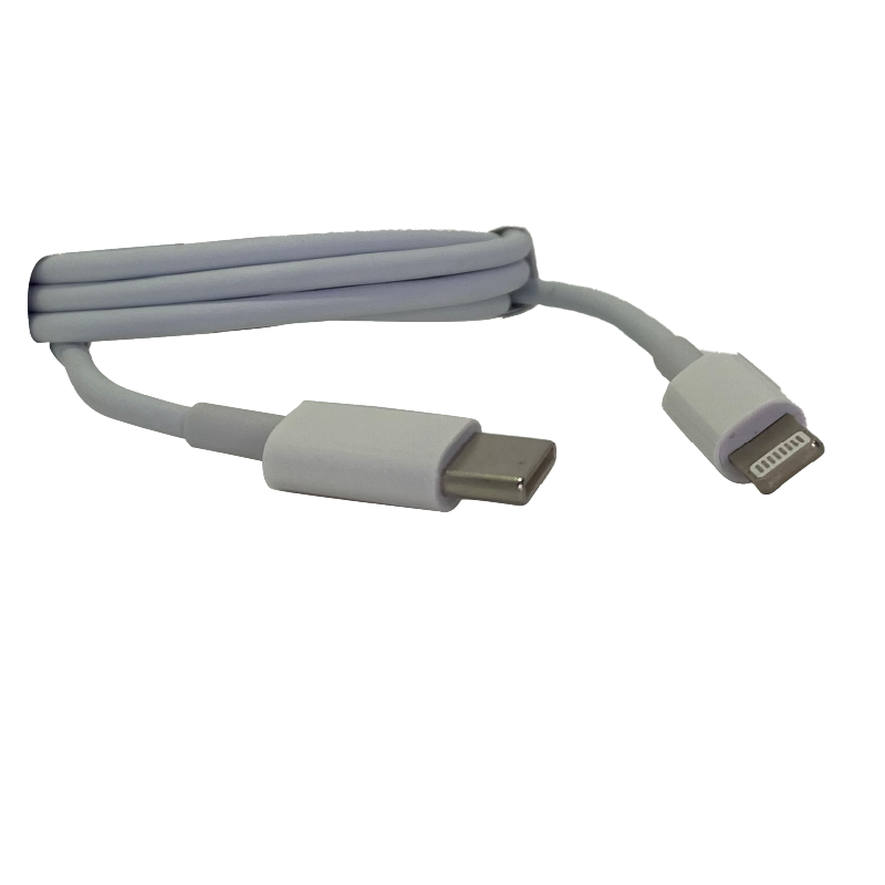 CABLE CARGADOR LIGHTNING USB TIPO C 1 METRO