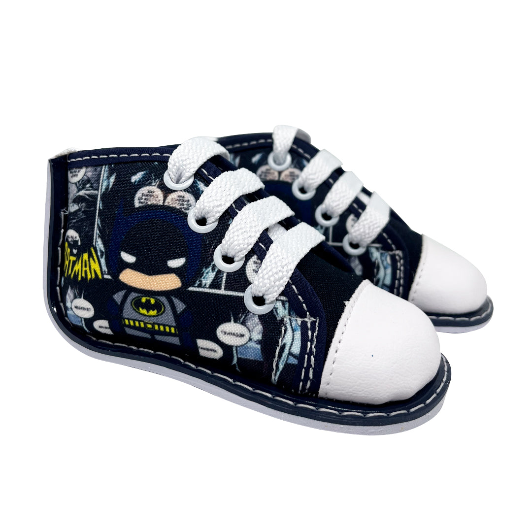 ZAPATO BOTA NO TUERCE ESTAMPADO BATMAN