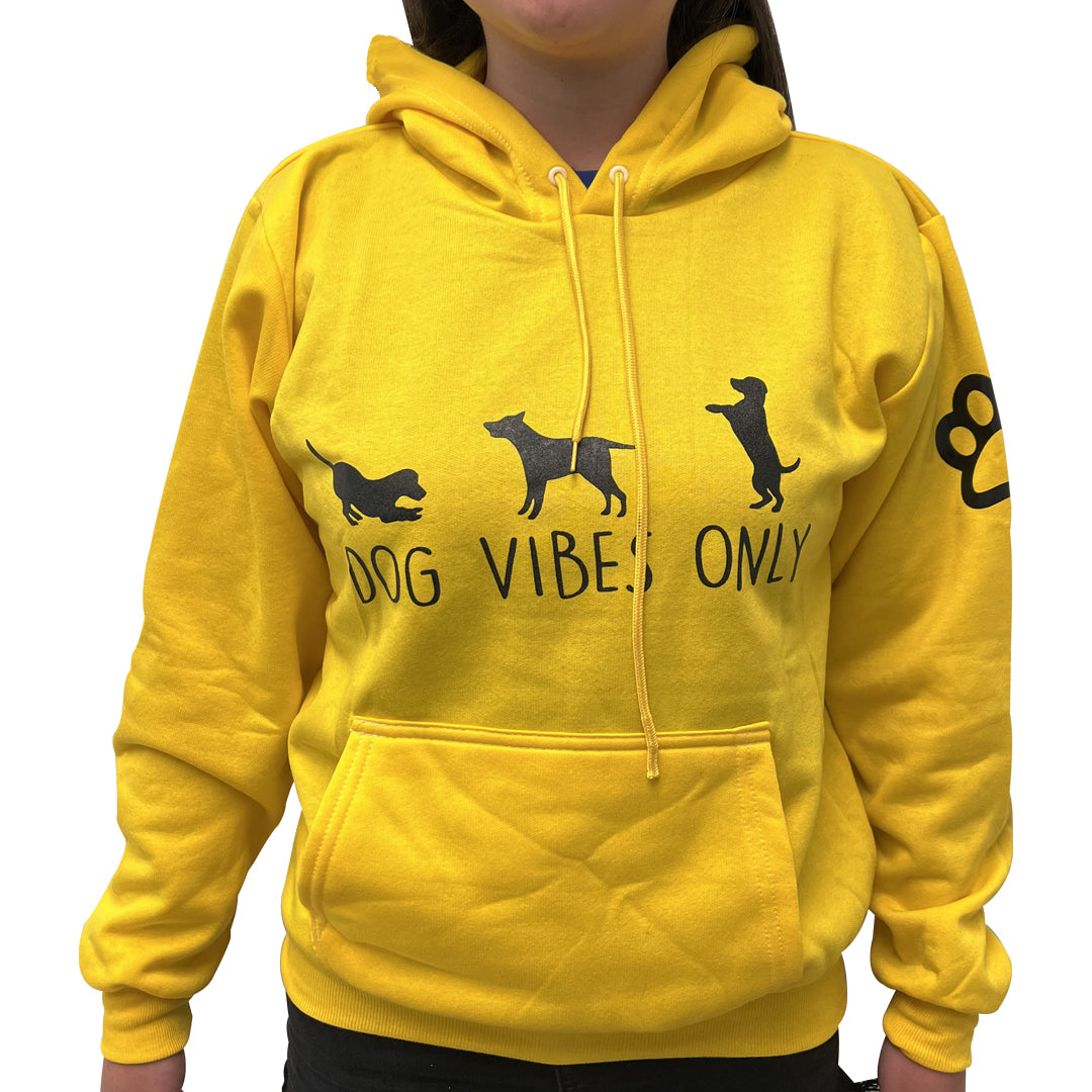 BUZO HODDIE LE ROI DOG VIBES ONLY