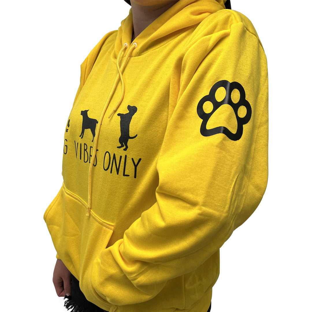 BUZO HODDIE LE ROI DOG VIBES ONLY