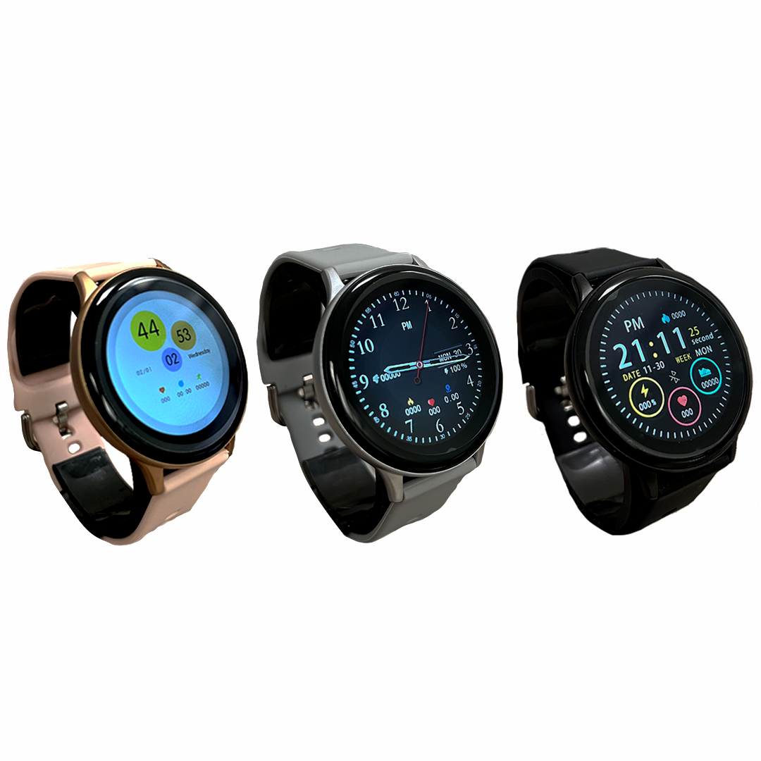 SMARTWATCH GEN 6 PANTALLA REDONDA SUMERGIBLE NFC & SIRI