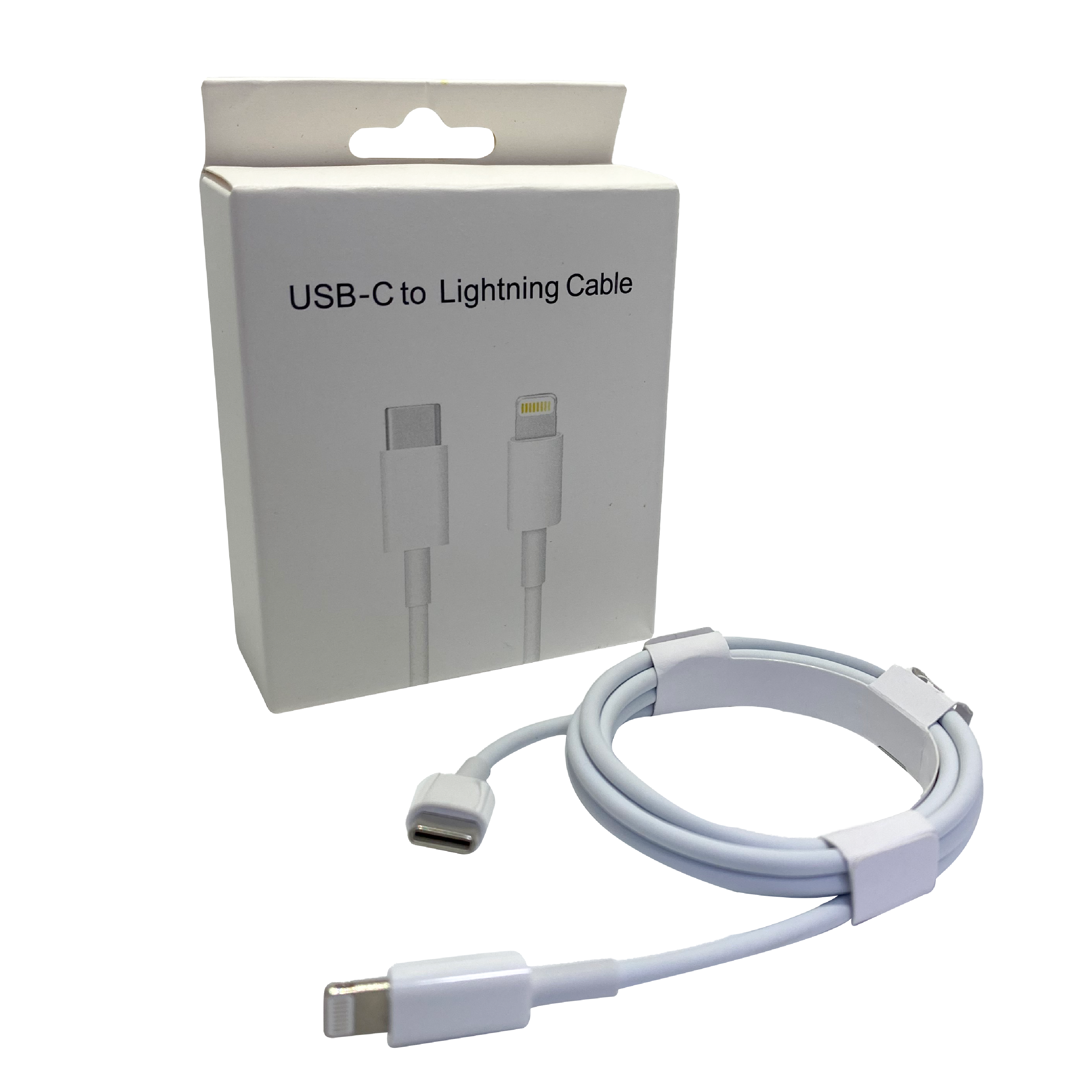 CABLE CARGADOR LIGHTNING USB TIPO C 1 METRO